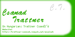 csanad trattner business card